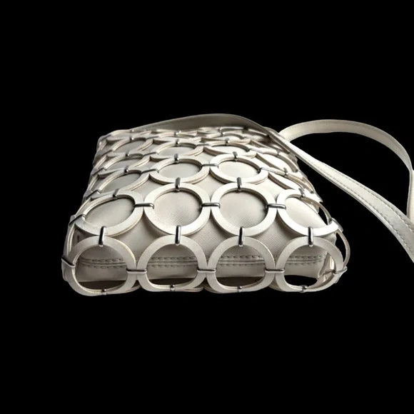 Sabina New York Leather Rings Shoulder Bag - Picture 13 of 13